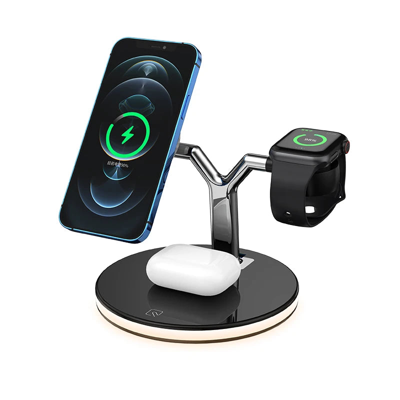 Power Trio Charger - 3 in 1 Magnetic Wireless Charger