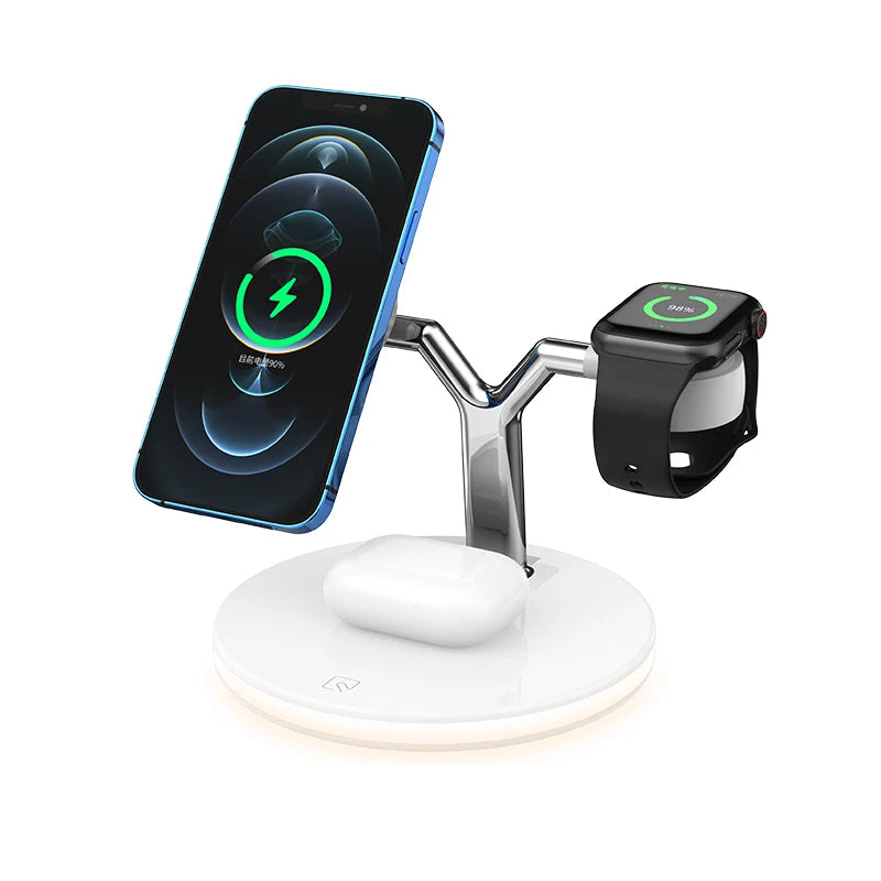 Power Trio Charger - 3 in 1 Magnetic Wireless Charger