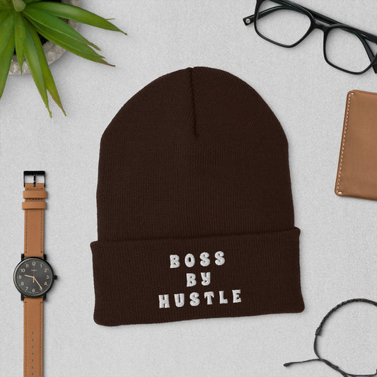 Boss By Hustle Cuffed Beanie - Image #2